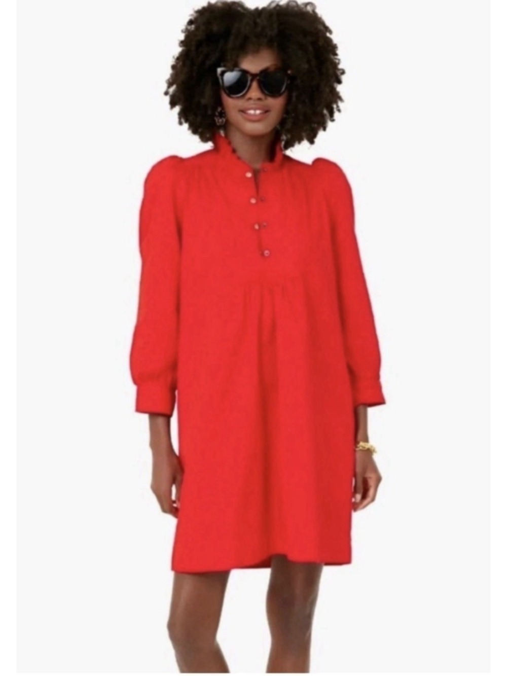 Tuckernuck Pomander Place Claiborne Red Mini Dress Small Party Colorful Holiday
